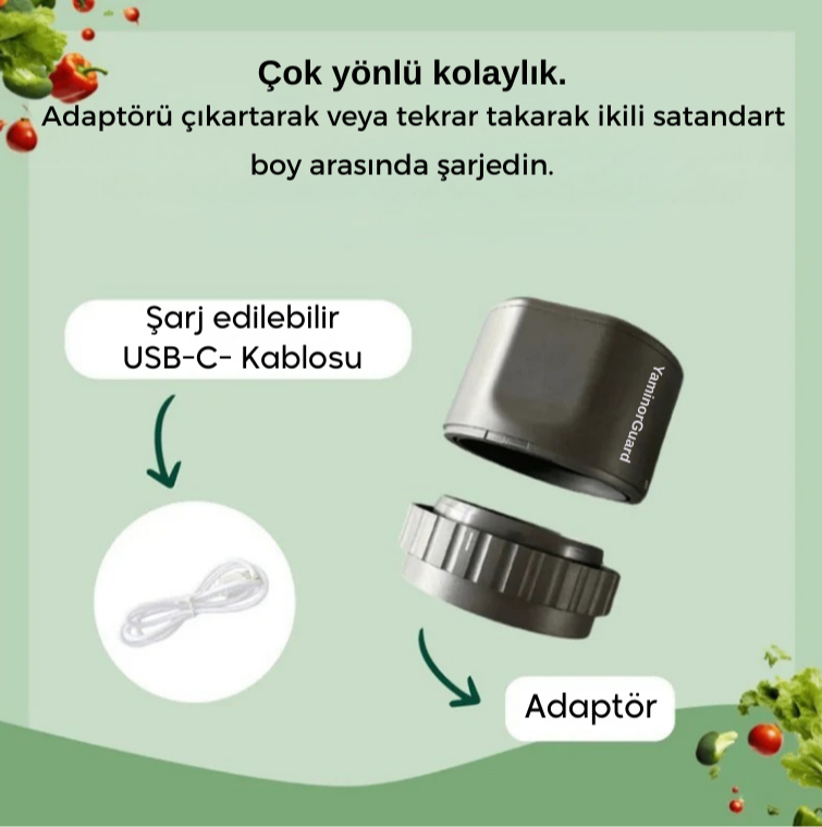 Tazelik 3 kat uzar, israf yok olur.